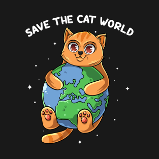 Cat Save The Earth T-Shirt