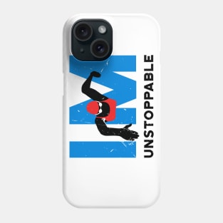 Womens swimming IM unstoppable Phone Case