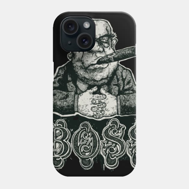 The Boss Design Phone Case by Stevie26