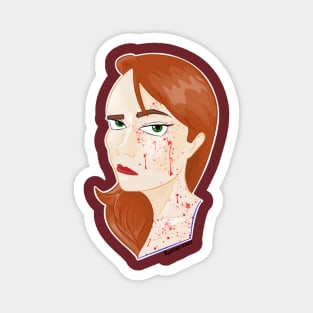 Bloody Good Self Portrait Magnet