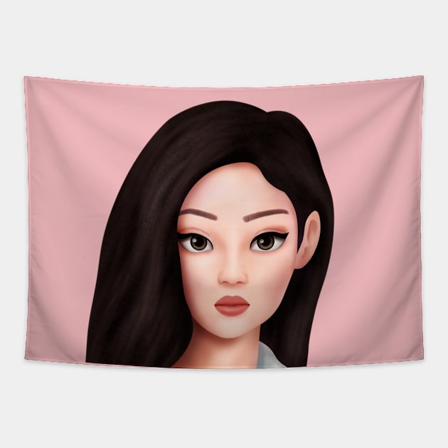 BABY JEN Tapestry by misswoodhouse