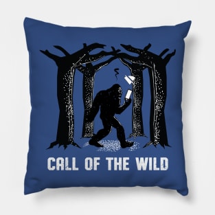 Bigfoot Call Of The Wild Pillow