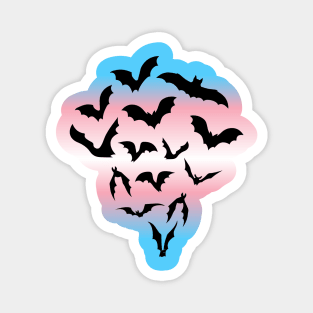 Trans Bats Magnet