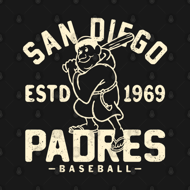 Retro San Diego Padres 2 by Buck Tee by Buck Tee