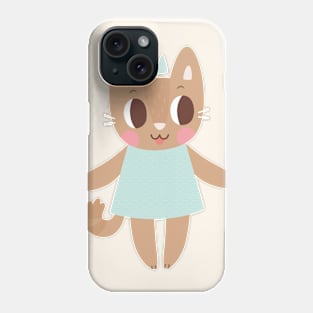 Cute Kitty Charatcer Phone Case