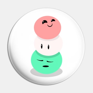 Happy Mochi Pin