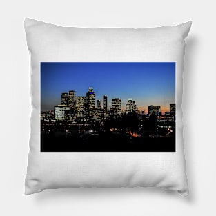 Los Angeles at Dusk Pillow