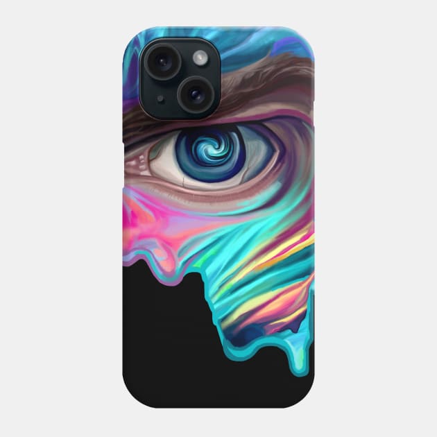 Eye am in Orbit Phone Case by Art by Deborah Camp