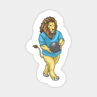 Lion Bowling Bowling ball Magnet