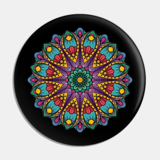 Mandala Colour Pin