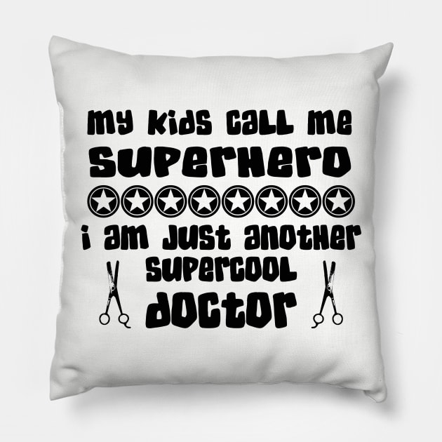 supercool doctor Pillow by martian