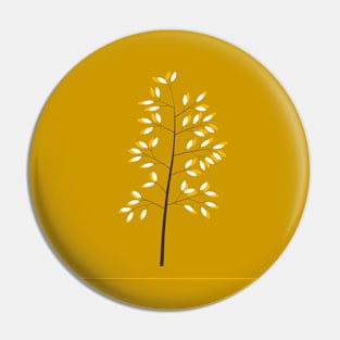 Little tree yellow Pin