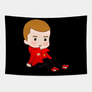 Seb Vettel Tapestry