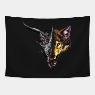 Dragon&Wolf Tapestry