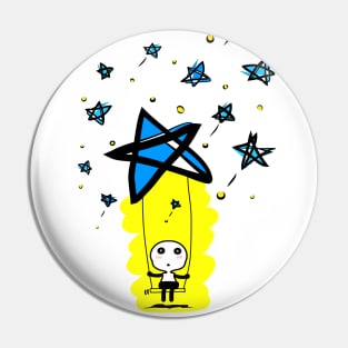 Starry night Pin