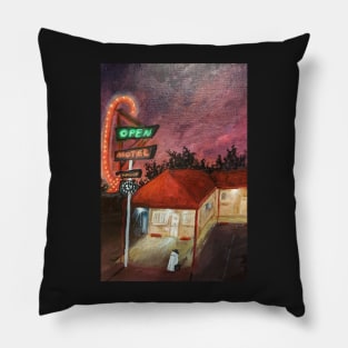 business ghost(motel) Pillow