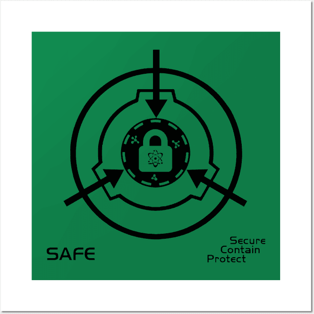  SCP Foundation Poster Print A3 Size Cloth Wall Art Decor (#02):  Posters & Prints