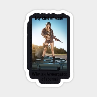 Armorgator Babe 14 - Transparent Magnet