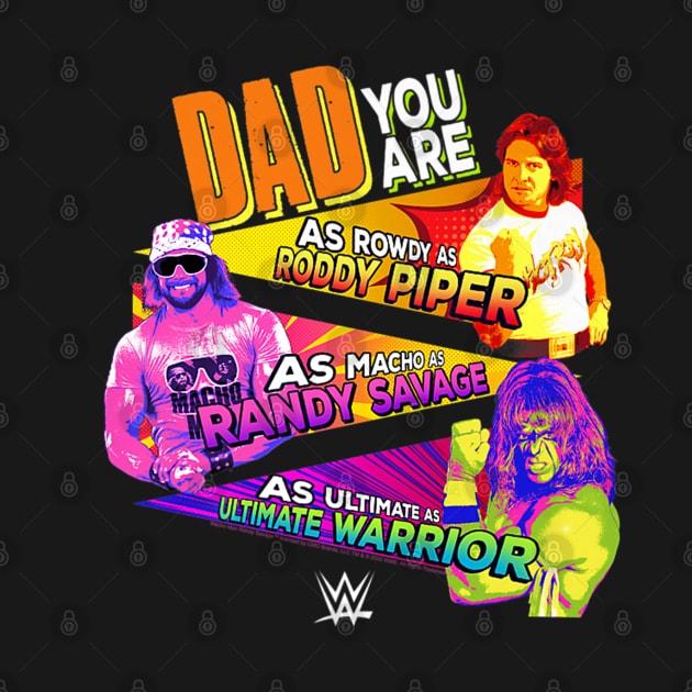 Macho Man & Roddy Piper Father's Day by Holman