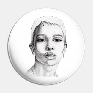 portrait sketching face Pin