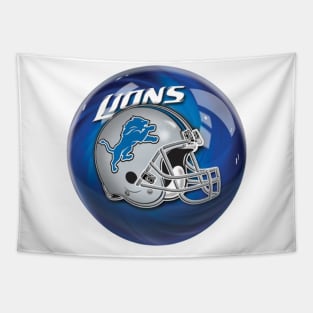 detroit lions Tapestry