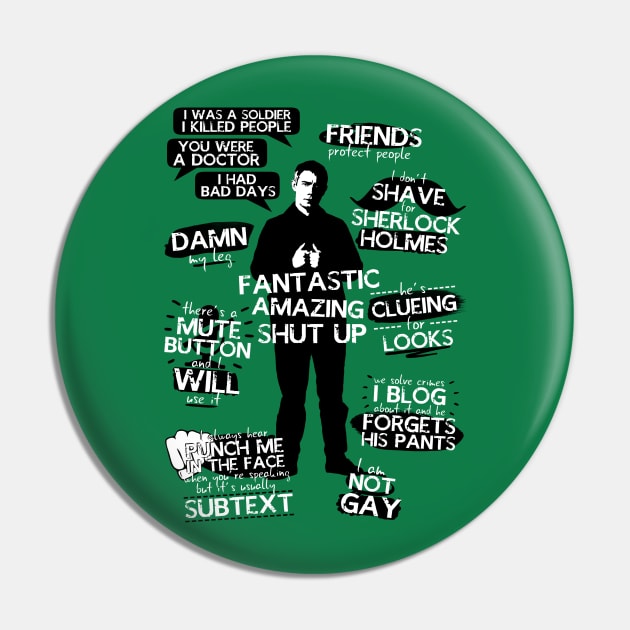 John Watson Quotes Pin by ZeroKara