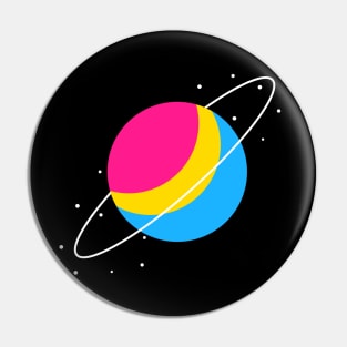 Pansexual Pride Planet Pin