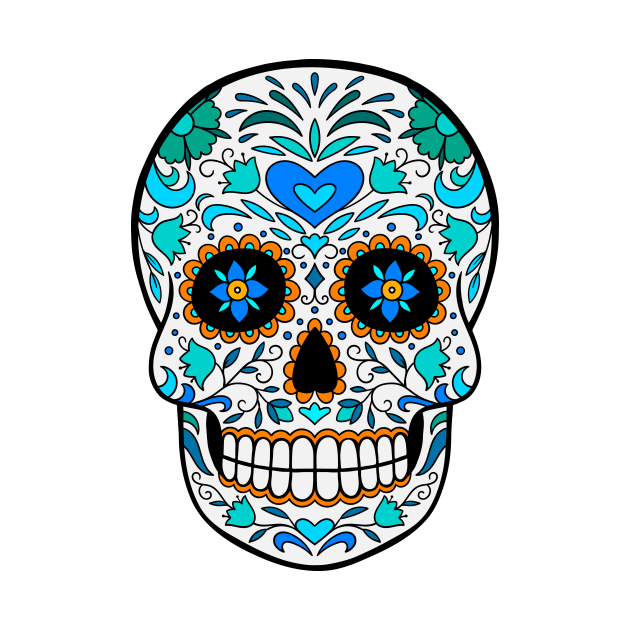 Sugar Skull Art by InshynaArt