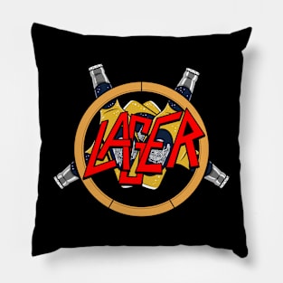 Lager Beer Drinking Heavy Metal Band Gift For Lager Lovers Pillow