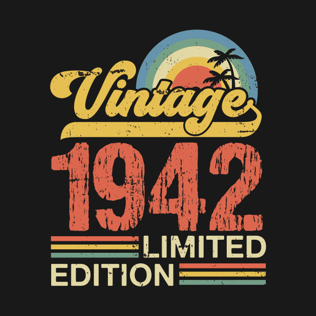 Retro vintage 1942 limited edition by Crafty Pirate 