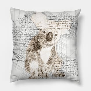 Koala Sketch Pillow