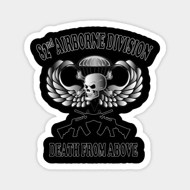 82nd Airborne- Death From Above Magnet by Relaxed Lifestyle Products