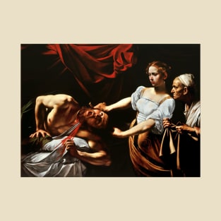 High Resolution - Caravaggio - Judith Beheading Holofernes T-Shirt