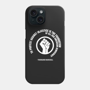 To Protest is the Foundation of American Democracy. Protest Resist Shirts and Hoodies Phone Case