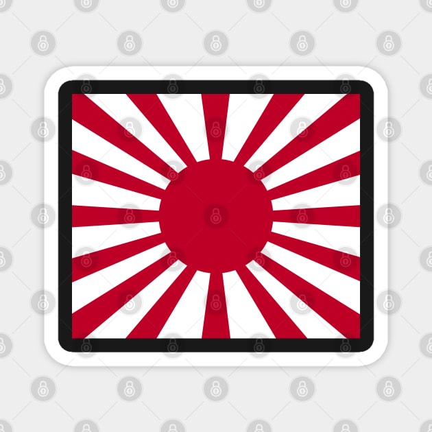 Imperial Japan Flag - Rising Sun Magnet by SolarCross