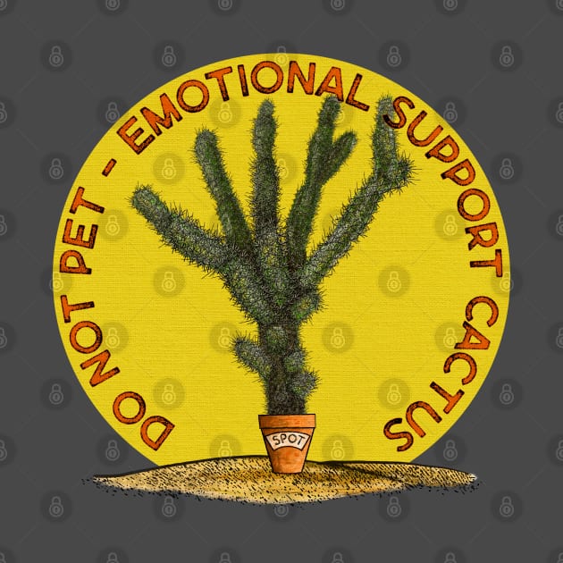Emotional Support Cactus by ArtsofAll