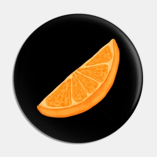 Orange art cut slices Pin