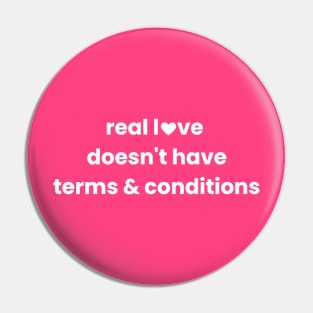 Real Love Pin