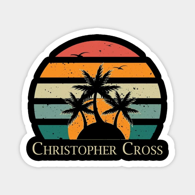 Vintage name - Christopher Cross Magnet by PROALITY PROJECT