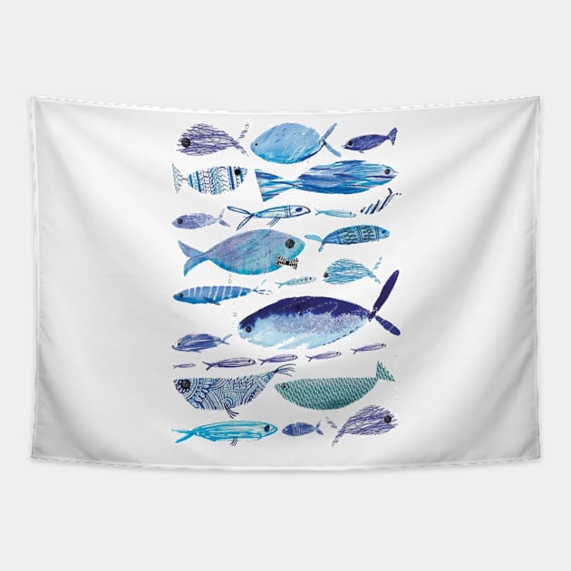 Fish Tapestry by unacreatura