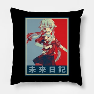 Mirai Nikki Diary Of The Future Pillow