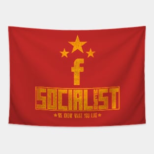 Socialist Media Facebook Tapestry