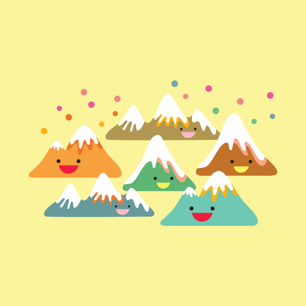 Mountain Friends I by littleoddforest