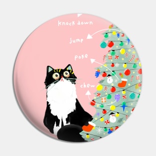 How cats see a christmas tree Pin