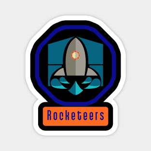 The Rocketeers Badge Magnet