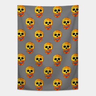 Skull Pattern Tapestry