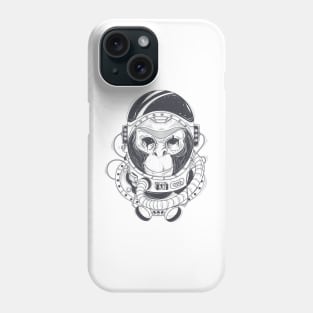 Astronaut Monkey Phone Case