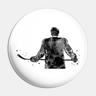 Hockey Player Male Pin