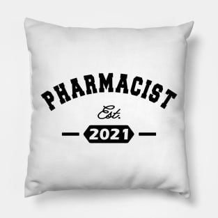 Pharmacist Est. 2021 Pillow