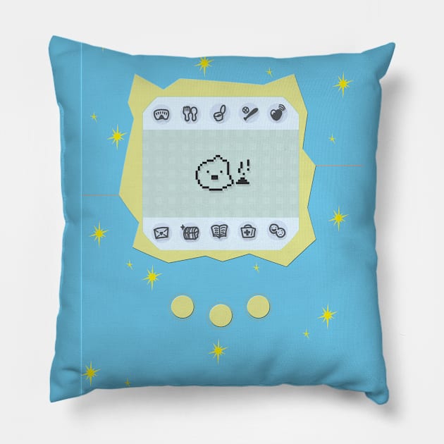 Tamago phone - 02 Pillow by ManuLuce